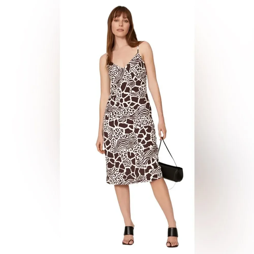 Adam Lippes Silk Slip Dress Size 10